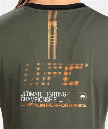 UFC Adrenaline by Venum Fight Week - Dry-Tech T-shirt - khaki / bronze